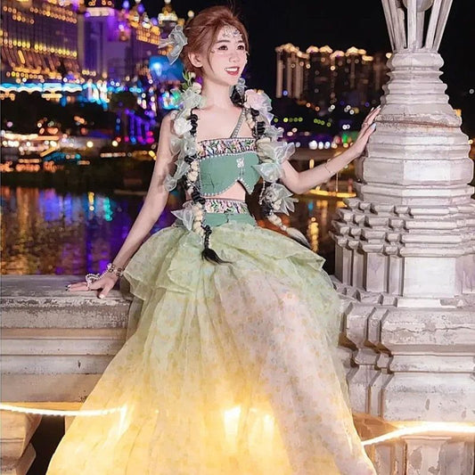 Ethnic Minority Series Wanderlust Portraits Hani Hanfu 6