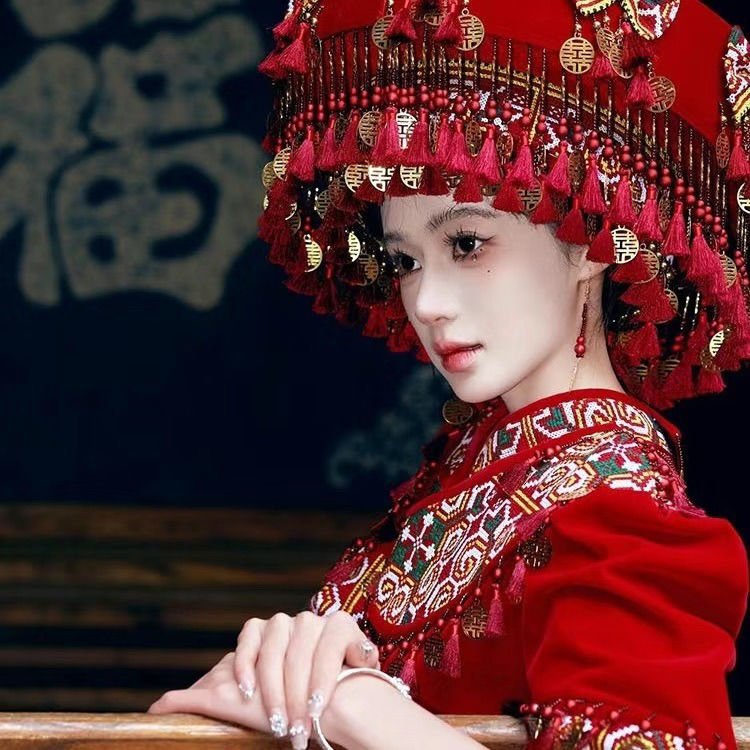 Ethnic Minority Series Wanderlust Portraits Tujia Hanfu 8