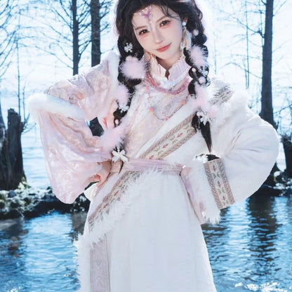 Ethnic Minority Series Wanderlust Portraits Tibetan Hanfu 11