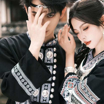 Ethnic Minority Series Wanderlust Portraits Miao Hanfu 56