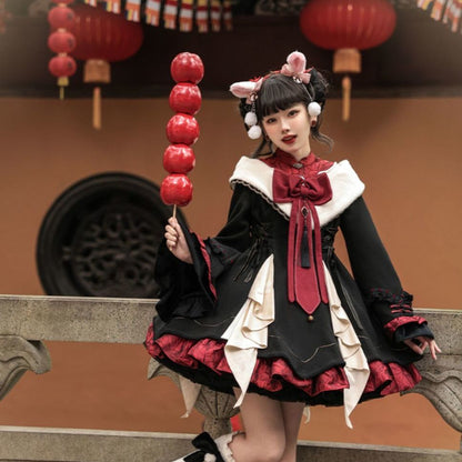 New Chinese Style Lolita Maohua JSK