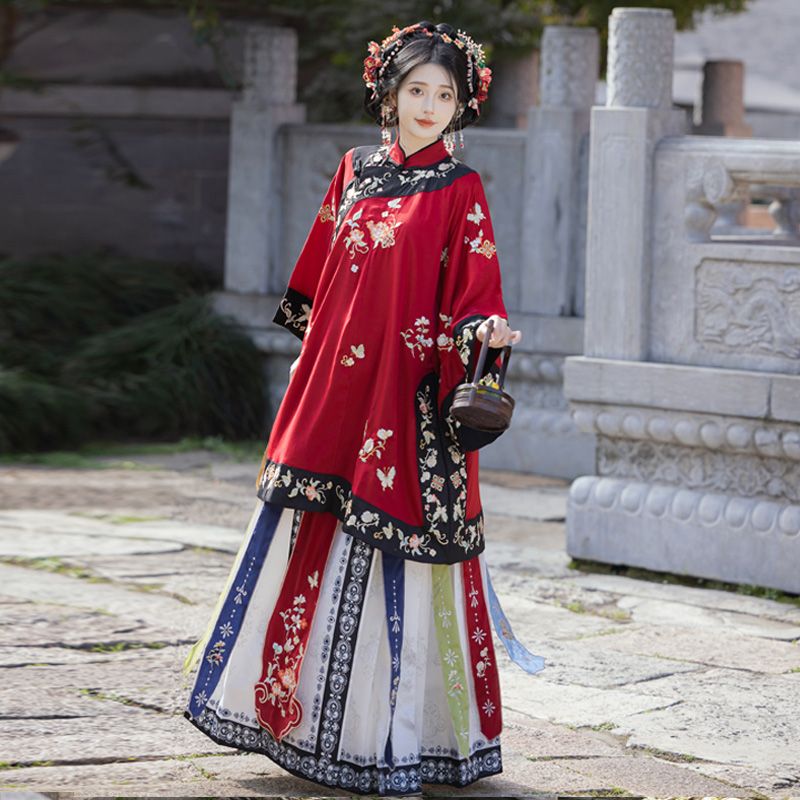 Dayuan Luoyi Classical Qing Dynasty Han Women Hanfu