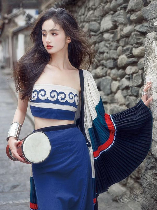 Ethnic Minority Series Wanderlust Portraits Yi Hanfu 8