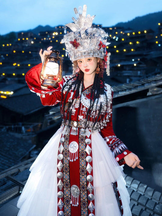 Ethnic Minority Series Wanderlust Portraits Tujia Hanfu 7