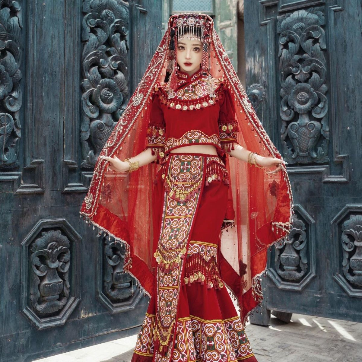 Ethnic Minority Series Wanderlust Portraits Tujia Hanfu 8