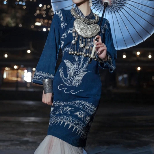 Ethnic Minority Series Wanderlust Portraits Miao Hanfu 51