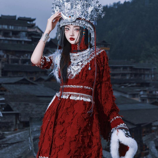 Ethnic Minority Series Wanderlust Portraits Tibetan Hanfu 27