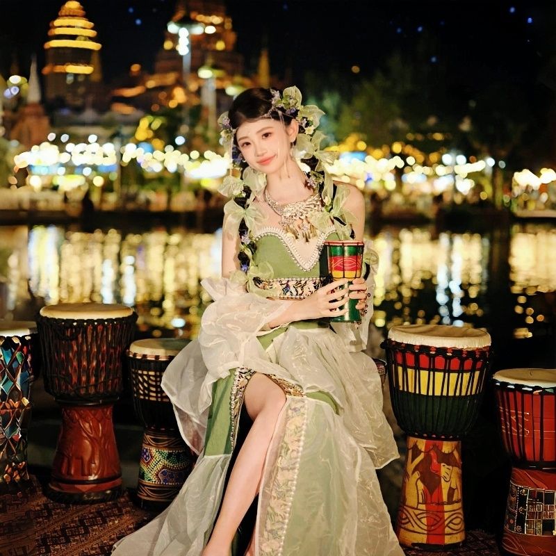Ethnic Minority Series Wanderlust Portraits Hani Hanfu 3