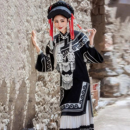Ethnic Minority Series Wanderlust Portraits Yi Hanfu 10