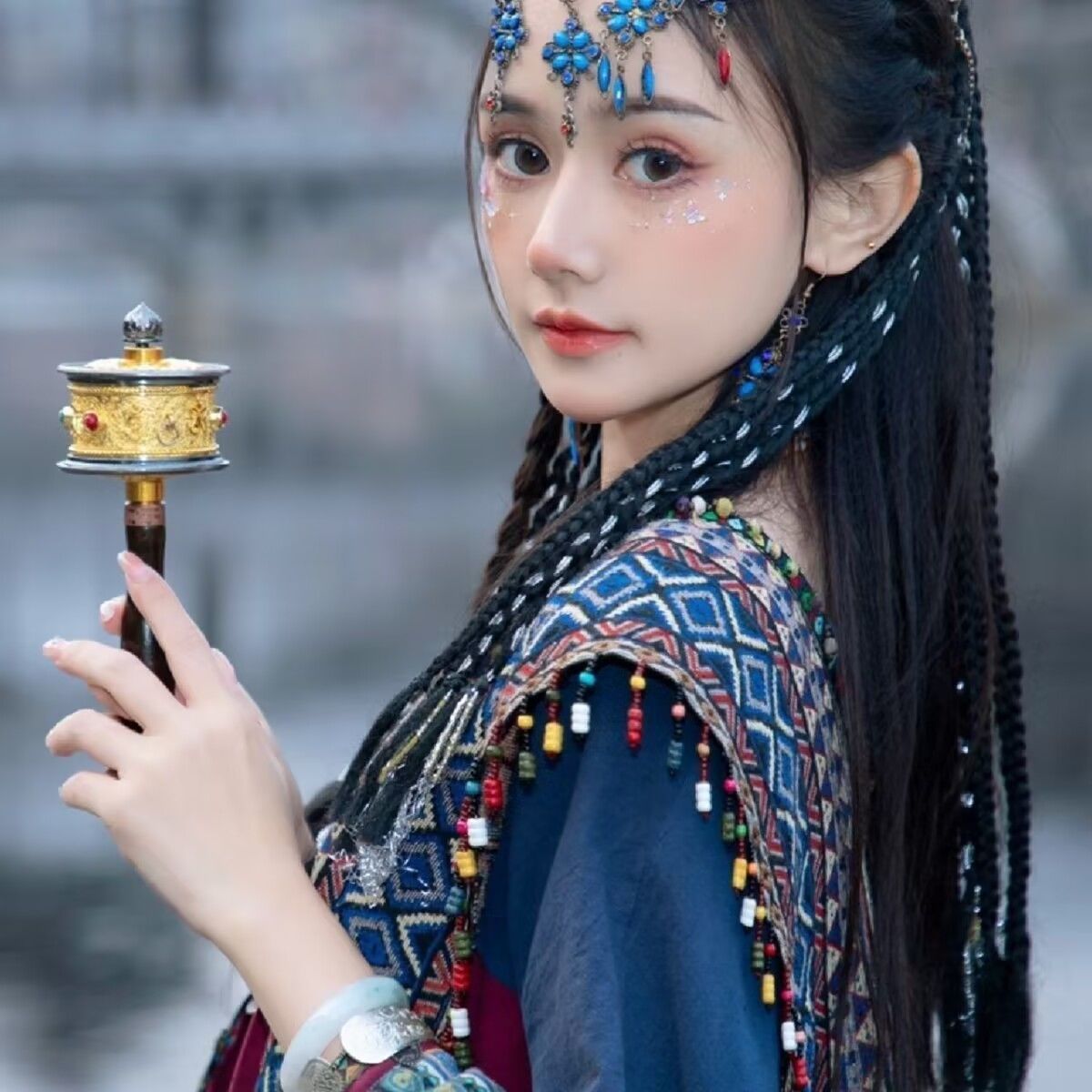 Han Fu 49 Ethnic Minority Series Wanderlust Portraits Miao Hanfu 49 – Hanfu Shop