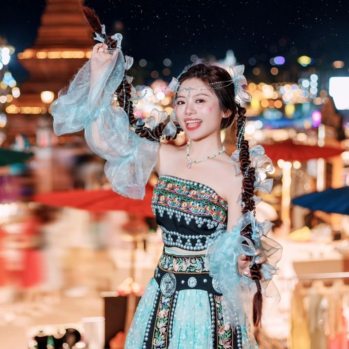 Ethnic Minority Series Wanderlust Portraits Hani Hanfu 5
