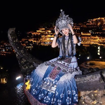 Ethnic Minority Series Wanderlust Portraits Miao Hanfu 54