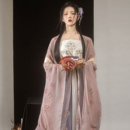 Shaohua Original Tang Dynasty Hanfu for women Myrobalan Skirt