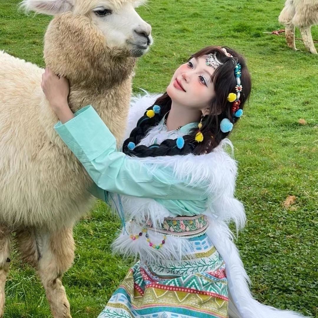 Ethnic Minority Series Wanderlust Portraits Tibetan Hanfu 20
