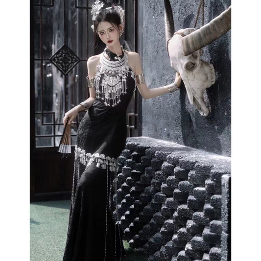 Ethnic Minority Series Wanderlust Portraits Miao Hanfu 34