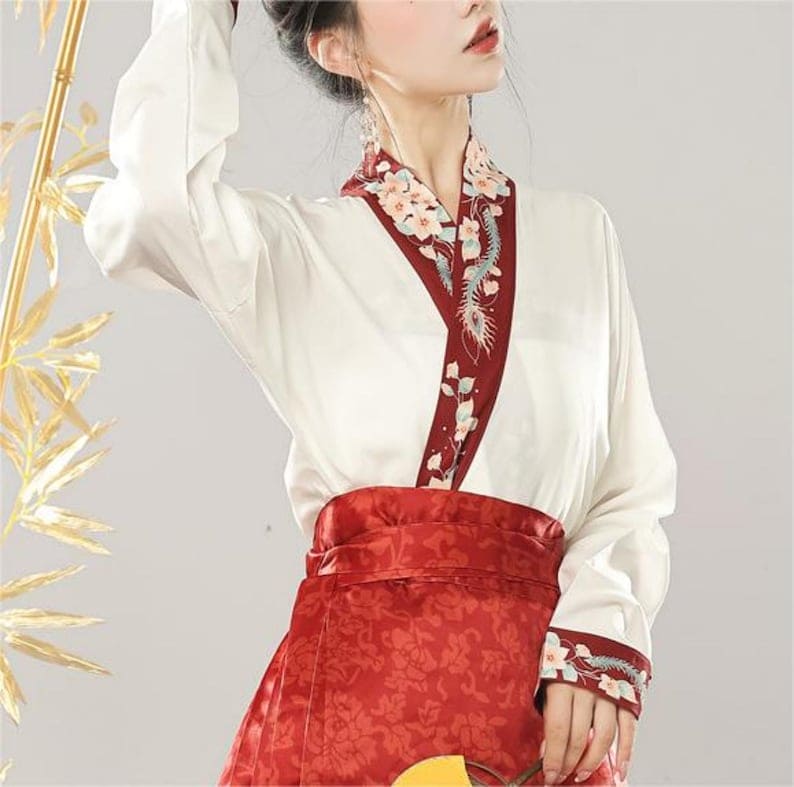 Fashion Ming DynastyModern Hanfu Qipao Cheongsam Dress Skirt, gifts for women 2024