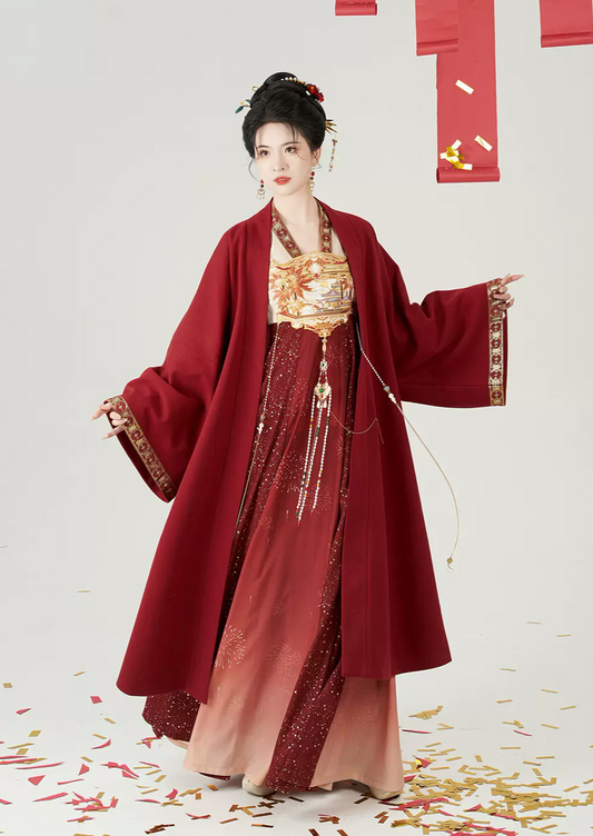 Original Tang Dynasty Traditional Hanfu Qipao Cheongsam Dress Skirt, gifts for women 2024