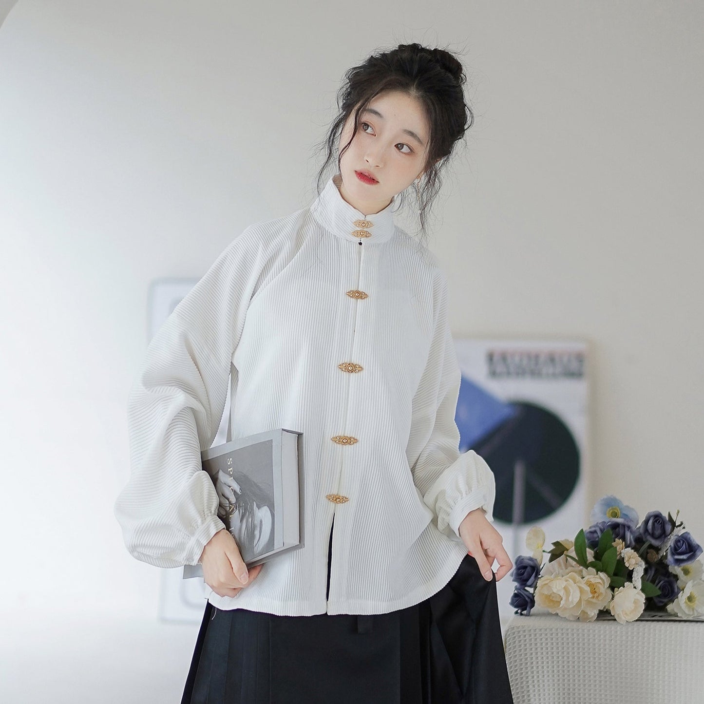 Modern Hanfu Top- autumn/winter - Yandan_hanfu_china