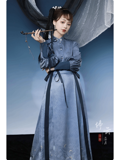 Original New China Style Hanfu Qipao Cheongsam Dress Skirt, gifts for women 2024