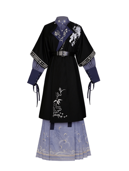 Original New China Style Hanfu Qipao Cheongsam Dress Skirt, gifts for women 2024