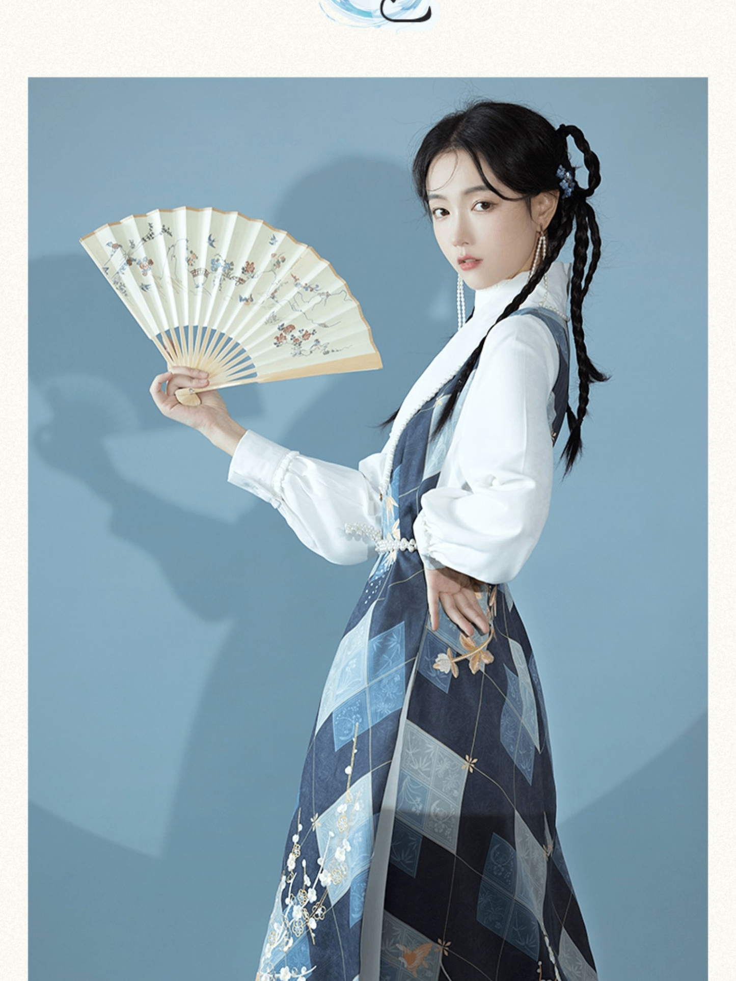 Ming Dynasty Modern Hanfu Qipao Cheongsam Dress Skirt, gifts for women 2024