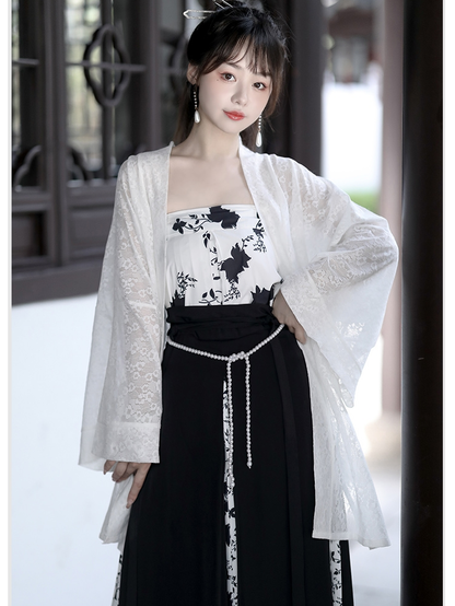 Song Dynasty New China Style Hanfu Qipao Cheongsam Dress Skirt, gifts for women 2024